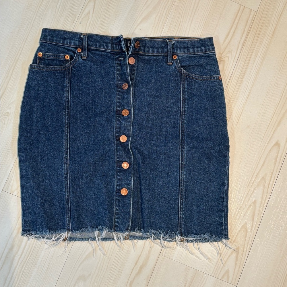 GAP Dark Blue Denim Skirt